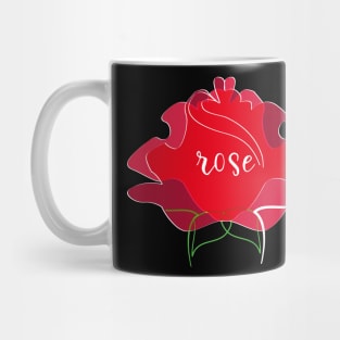 A Rose is a Rose Mug